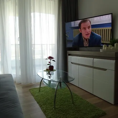 Appartement Mogilska Tower + Garaz Cracovie